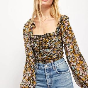 Mable Print Blouse